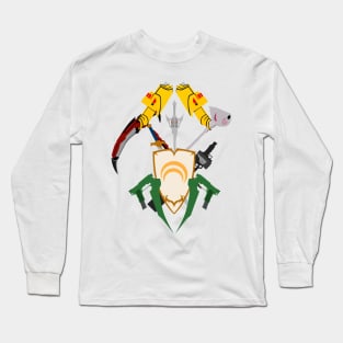 team rwby & team jnr: weapons Long Sleeve T-Shirt